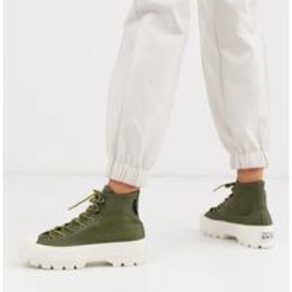 Converse Shoes - Green Chuck Taylor All Star Waterproof Sneakers